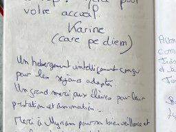 Les vacanciers ont la parole